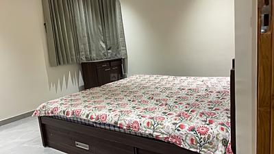 Bedroom Image of 2300 Sq.ft 3 BHK Apartment / Flat for rent in Pramukh Omkar Rivanta 1, Randesan Gandhinagar for Rs. 45000