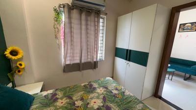 Bedroom Image of 1500 Sq.ft 1 BHK Builder Floor for rent in Scheme No 114 Indore for Rs. 18000