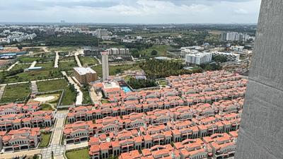 Balcony Image of 2289 Sq.ft 4 BHK Apartment / Flat for sale in The Prestige City Avalon Park, Volagerekallahalli Bengaluru for Rs. 32000000