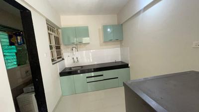 Kitchen Image of 512 Sq.ft 1 BHK Apartment / Flat for rent in Yashada Splendid County ABCD, Lohegaon Pune for Rs. 20000