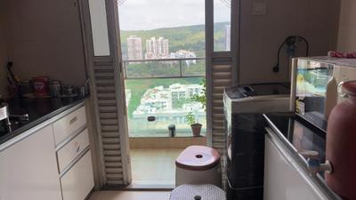 Kitchen Image of 1400 Sq.ft 3 BHK Apartment / Flat for sale in Lokhandwala Whispering Palms Xxclusives, Kandivali East Mumbai for Rs. 37200000
