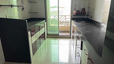 Kitchen Image of 1050 Sq.ft 2 BHK Apartment / Flat for sale in Konark Gardens, Badlapur East Badlapur for Rs. 3700000