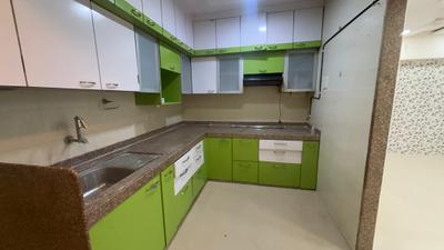 Kitchen Image of 950 Sq.ft 3 BHK Apartment / Flat for rent in Raja Saptaratna Towers, Malad West Mumbai for Rs. 85000