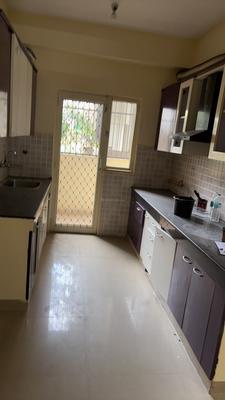 Kitchen Image of 1470 Sq.ft 3 BHK Apartment / Flat for rent in JM Orchid, Sector 76 Noida for Rs. 42000