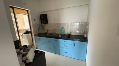 Kitchen Image of 700 Sq.ft 2 BHK Apartment / Flat for rent in Shapoorji Pallonji Joyville Hadapsar Annexe, Shewalewadi Pune for Rs. 25000