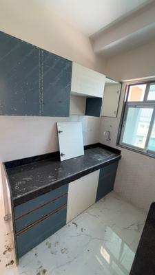Kitchen Image of 450 Sq.ft 1 BHK Apartment / Flat for rent in Buddha Heights, Mira Road East Mira Bhayandar for Rs. 22000