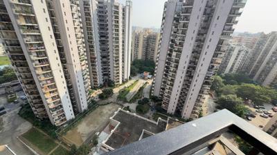 Balcony Image of 1550 Sq.ft 3 BHK Apartment / Flat for rent in Assotech The Nest, Crossings Republik Ghaziabad for Rs. 25000