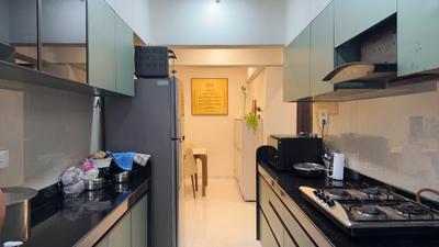 Kitchen Image of 800 Sq.ft 2 BHK Apartment / Flat for sale in Mulund East Mumbai for Rs. 21500000