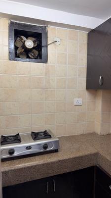 Kitchen Image of 618 Sq.ft 1 BHK Builder Floor for rent in Patel Nagar New Delhi for Rs. 20008