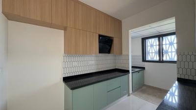 Kitchen Image of 1320 Sq.ft 3 BHK Apartment / Flat for rent in Purva Atmosphere, R.K. Hegde Nagar Bengaluru for Rs. 50000