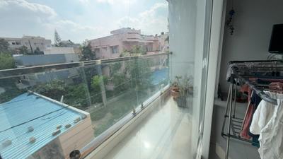 Balcony Image of 1200 Sq.ft 2 BHK Apartment / Flat for rent in Kaggadasapura Bengaluru for Rs. 50000