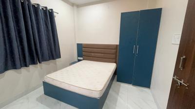 Bedroom Image of 1500 Sq.ft 1 BHK Builder Floor for rent in Mahalakshmi Nagar Indore for Rs. 21000