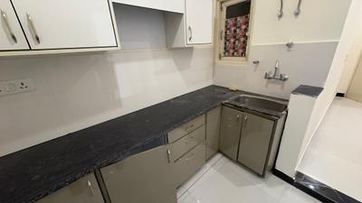 Kitchen Image of 500 Sq.ft 1 BHK Builder Floor for rent in DLF Phase 3 Gurgaon for Rs. 32500