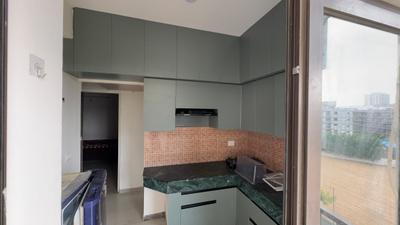 Kitchen Image of 750 Sq.ft 3 BHK Apartment / Flat for rent in Habitat Prime, Sector 99A Gurgaon for Rs. 28000