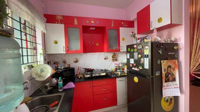Kitchen Image of 795 Sq.ft 1 BHK Apartment / Flat for rent in DS Max Springfield, Anagalapura Bengaluru for Rs. 25000