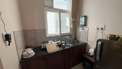 Kitchen Image of 500 Sq.ft 1 RK Builder Floor for rent in Dhanwantary Nagar Jabalpur for Rs. 12000