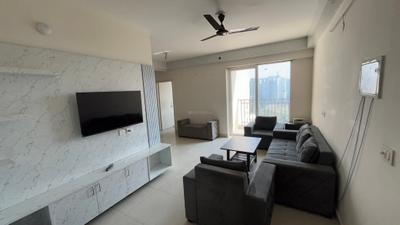 Living Room Image of 900 Sq.ft 3 BHK Apartment / Flat for rent in Signature Global Golf Green, Sector 79 Gurgaon for Rs. 25000