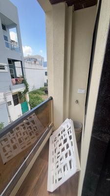 Balcony Image of 1500 Sq.ft 1 BHK Apartment / Flat for rent in Mahalakshmi Nagar Indore for Rs. 22000