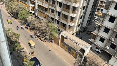 Balcony Image of 990 Sq.ft 2 BHK Apartment / Flat for sale in Om Pratham Heights, Narolgam Ahmedabad for Rs. 2850000