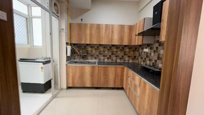 Kitchen Image of 766 Sq.ft 2 BHK Apartment / Flat for rent in Prateek Grand City, Siddharth Vihar Ghaziabad for Rs. 30000