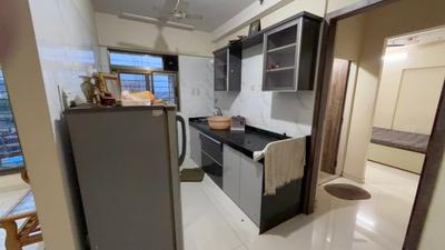 Kitchen Image of 1055 Sq.ft 2 BHK Apartment / Flat for rent in Vishesh Balaji Symphony, Panvel Navi Mumbai for Rs. 32000
