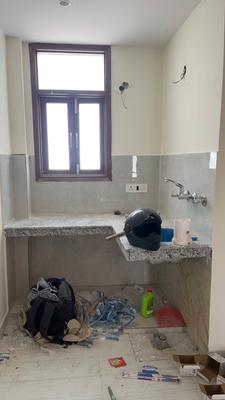 Kitchen Image of 300 Sq.ft 1 RK Apartment / Flat for rent in Gulmohar Park New Delhi for Rs. 23000