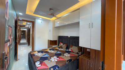 Bedroom Image of 630 Sq.ft 2 BHK Builder Floor for rent in Dwarka Mor New Delhi for Rs. 23500
