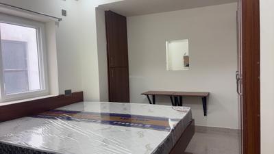 Bedroom Image of 300 Sq.ft 1 RK Apartment / Flat for rent in Madhapur Hyderabad for Rs. 28000