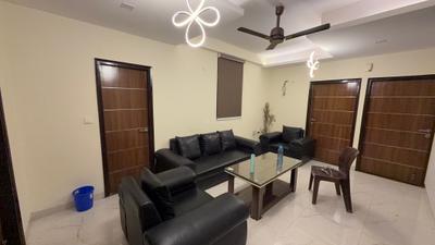 Living Room Image of 1200 Sq.ft 3 BHK Builder Floor for rent in Amolik Residency, Sector 86 Faridabad for Rs. 45000