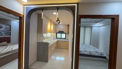 Kitchen Image of 950 Sq.ft 2 BHK Apartment / Flat for sale in Keshupura Jaipur for Rs. 4100000