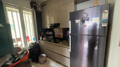 Kitchen Image of 1050 Sq.ft 2 BHK Apartment / Flat for sale in Aurum Q Residences R1, MIDC Industrial Area Navi Mumbai for Rs. 22000000