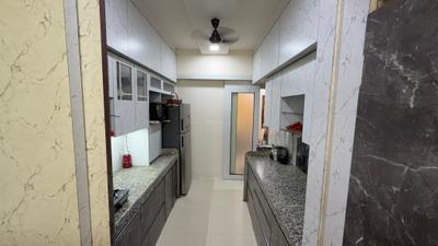 Kitchen Image of 1575 Sq.ft 3 BHK Apartment / Flat for rent in Vignahar Heights, Nerul Navi Mumbai for Rs. 130000