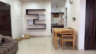 Kitchen Image of 1080 Sq.ft 2 BHK Apartment / Flat for rent in Adani The Meadows, Shantigram Ahmedabad for Rs. 34999