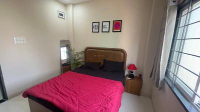 Bedroom Image of 1500 Sq.ft 1 BHK Builder Floor for rent in Scheme 78 Indore for Rs. 22000