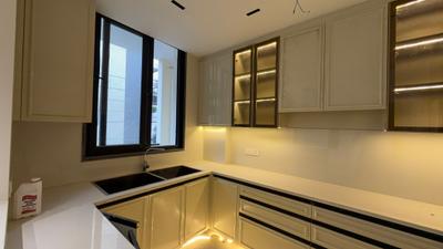 Kitchen Image of 1950 Sq.ft 3 BHK Builder Floor for sale in Sector 57 Gurgaon for Rs. 31500000