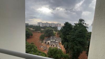 Balcony Image of 650 Sq.ft 1 BHK Apartment / Flat for rent in Whitefield Bengaluru for Rs. 23000