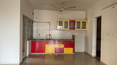Kitchen Image of 1850 Sq.ft 3 BHK Apartment / Flat for rent in Adani The Meadows, Shantigram Ahmedabad for Rs. 33000