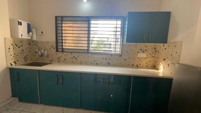 Kitchen Image of 900 Sq.ft 1 BHK Apartment / Flat for rent in Bulandshahr Indore for Rs. 22500