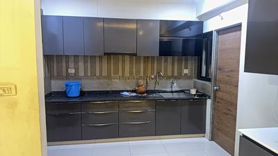 Kitchen Image of 1750 Sq.ft 3 BHK Apartment / Flat for rent in Mahadev Residency 3, New Maninagar Ahmedabad for Rs. 28000