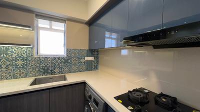 Kitchen Image of 552 Sq.ft 1 BHK Apartment / Flat for rent in Eroor Kochi for Rs. 35000
