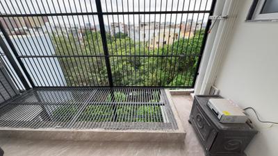 Balcony Image of 900 Sq.ft 1 BHK Builder Floor for rent in Sector 40 Gurgaon for Rs. 32000