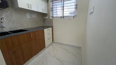Kitchen Image of 700 Sq.ft 1 BHK Apartment / Flat for rent in Nagavara Bengaluru for Rs. 28000