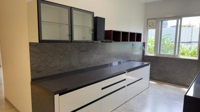 Kitchen Image of 1350 Sq.ft 3 BHK Apartment / Flat for sale in Nirman Cosmopolis, Tathawade Pune for Rs. 16700000