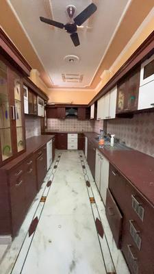 Kitchen Image of 3000 Sq.ft 3 BHK Builder Floor for rent in Sector 17 Faridabad for Rs. 35000