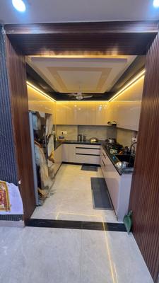 Kitchen Image of 1100 Sq.ft 3 BHK Builder Floor for sale in Chirag Dilli New Delhi for Rs. 10000000