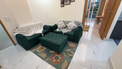 Living Room Image of 550 Sq.ft 1 BHK Builder Floor for rent in Sector 57 Gurgaon for Rs. 38000