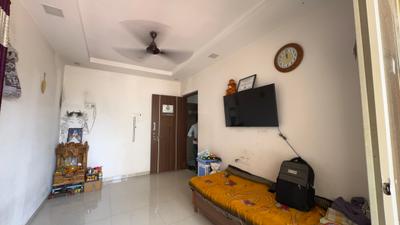 Living Room Image of 640 Sq.ft 1 BHK Apartment / Flat for sale in Panvelkar Estate Greenford, Badlapur East Badlapur for Rs. 2200000
