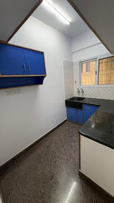 Kitchen Image of 600 Sq.ft 1 BHK Apartment / Flat for rent in Indira Nagar Bengaluru for Rs. 28000