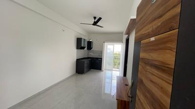 Living Room Image of 687 Sq.ft 1 BHK Apartment / Flat for rent in Whitefield Bengaluru for Rs. 28500
