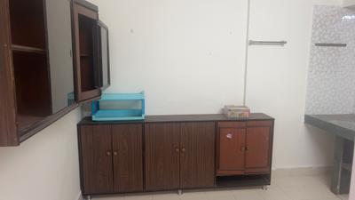 Kitchen Image of 635 Sq.ft 1 BHK Apartment / Flat for rent in Siddheshwar Nagar Cooperative Housing Society, Tingre Nagar Pune for Rs. 18500